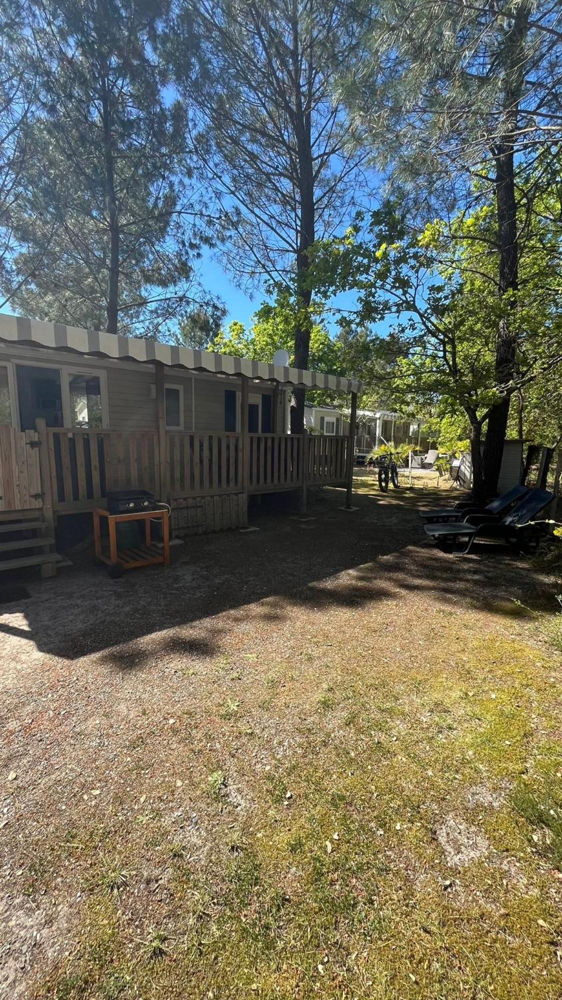 Sbvacances Mobil Home 3Ch 2Sdb Sur Magnifique Emplacement Avec Vue Sur La Foret Des Landes Saint-Julien-en-Born Exterior foto